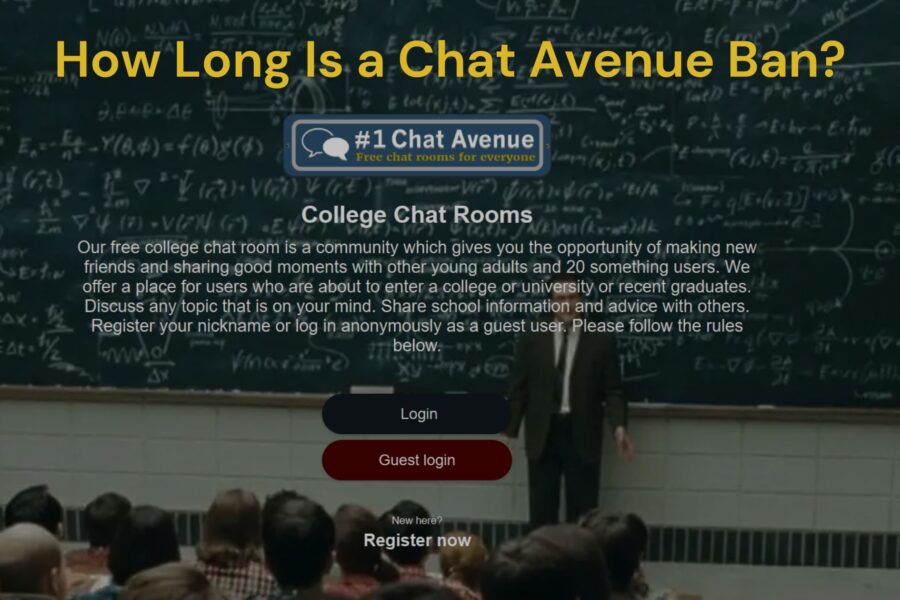 How Long Is a Chat Avenue Ban